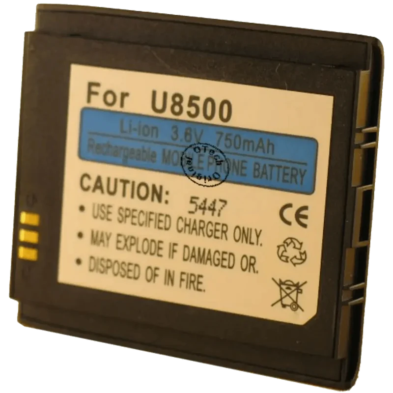 Batterie pour téléphone portable LG 2388, U8500, U880, U8880