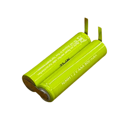 Batterie 2.4V AAA nimh pour rasoir électrique Philips