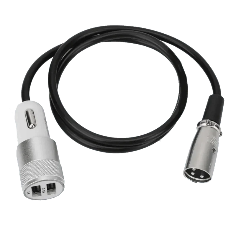 Chargeur XLR 3-Pin à USB pour fauteuil roulant