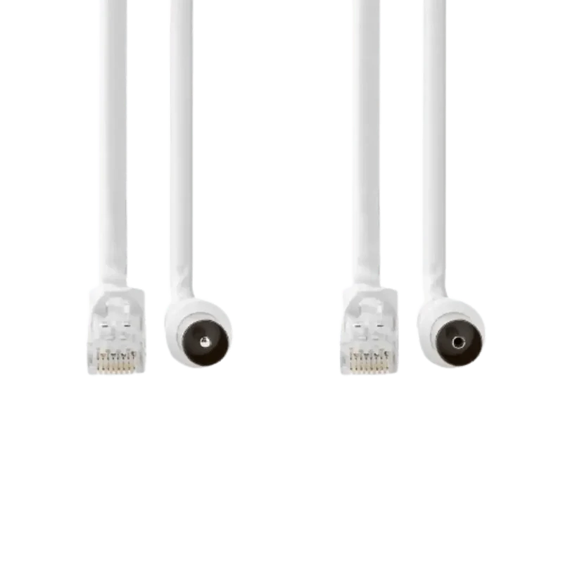 Câble combiné Coax et Cat6 - 3 mètres