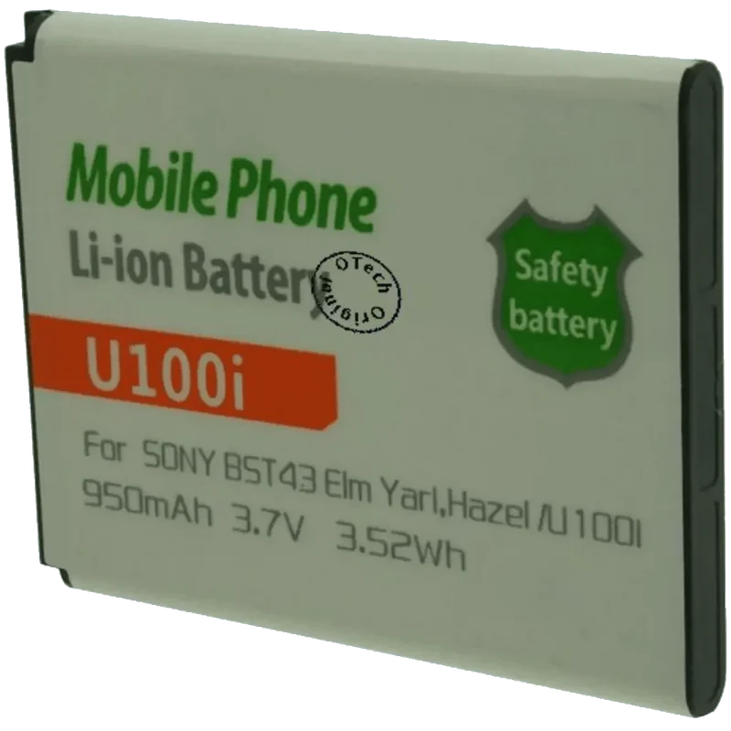 Batterie pour téléphone portable Sony BST43, HAZEL, YARL, U100I