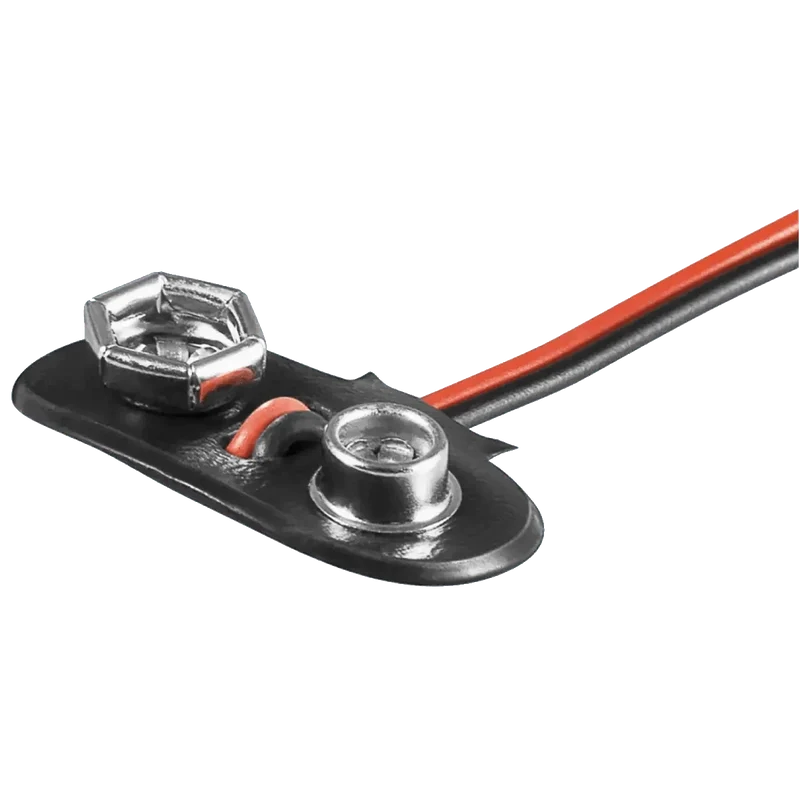 Support Piles 9v Sortie Fils