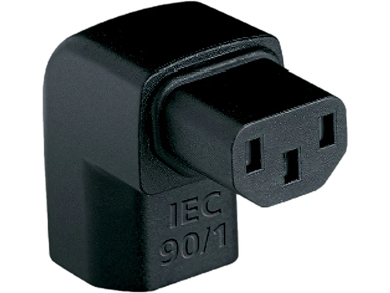 AUDIOQUEST IEC -1 RIGHT ANGLE ADAPTER