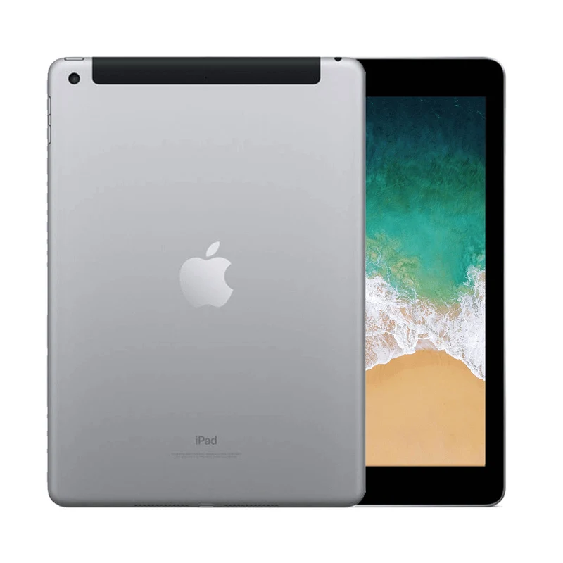 Apple iPad 5 128Go GPS + Cellulaire Gris Sidéral - Excellent
