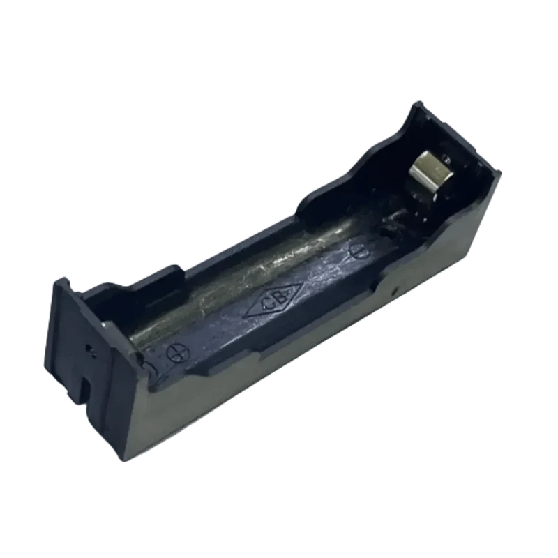 Boîtier de support avec broches rigides pour accu 18650