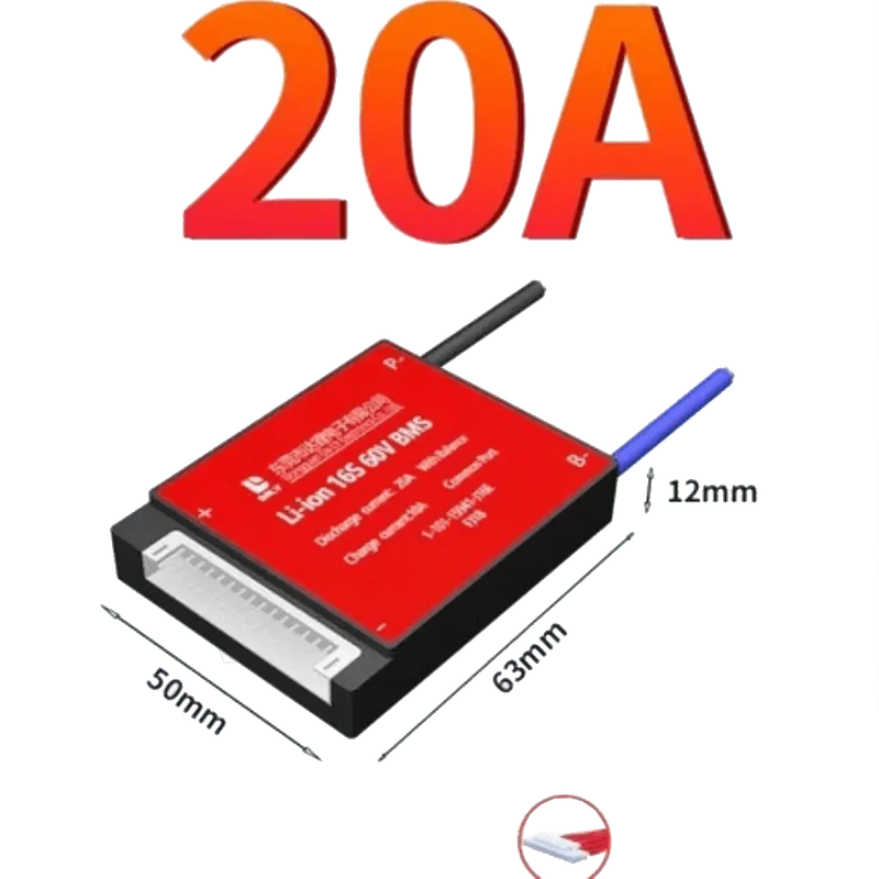 Carte de protection BMS Li-Ion 10S 36v 20A