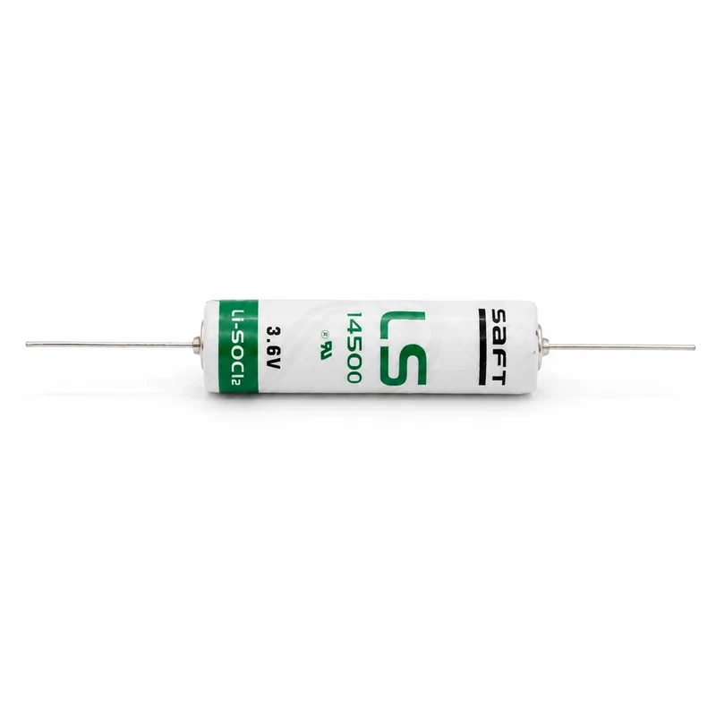Pile SAFT LS14500 CNA Lithium AA 3.6 V 2.6 Ah à fils axiaux