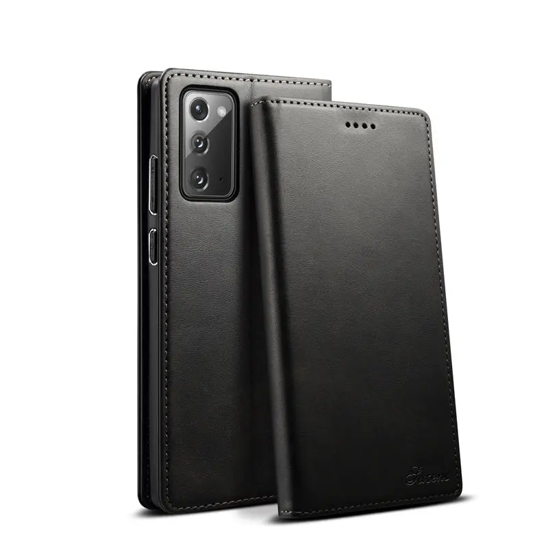 Coque de Téléphone Cuir Stand MARSEN
