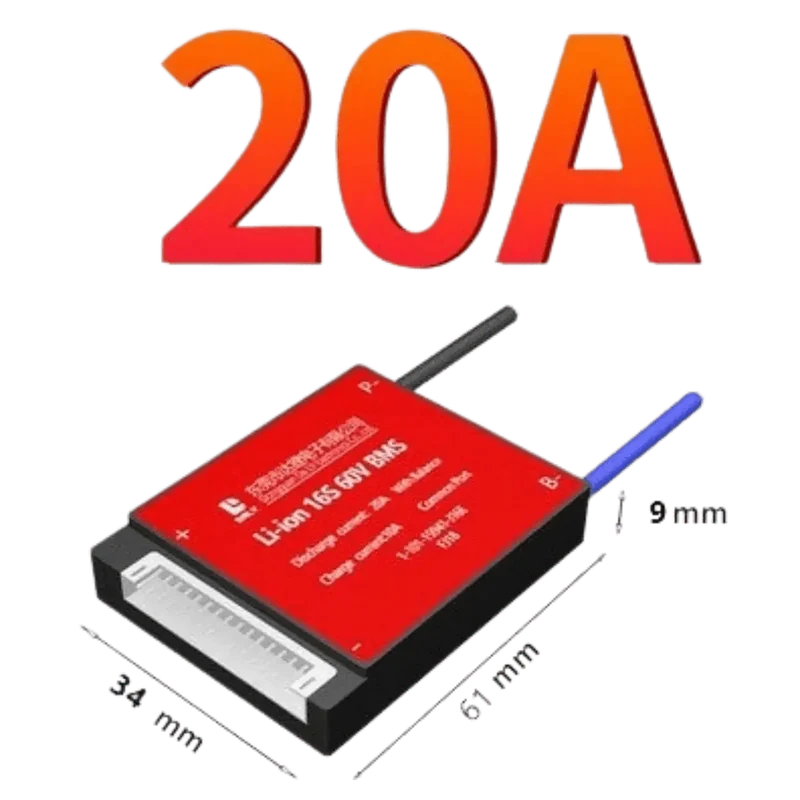 Carte de protection BMS Li-ion 7S 20A avec balance