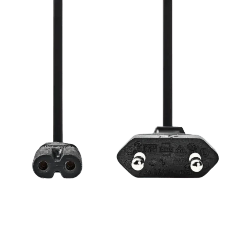 Câble secteur Nedis C7 3 m noir – Euro vers IEC C7