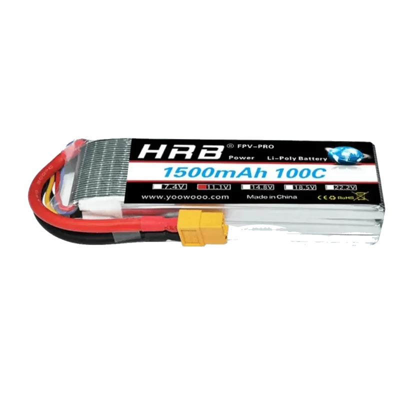 Batterie RC Lipo Drone 3S 11,1v 1500 mAh 100c