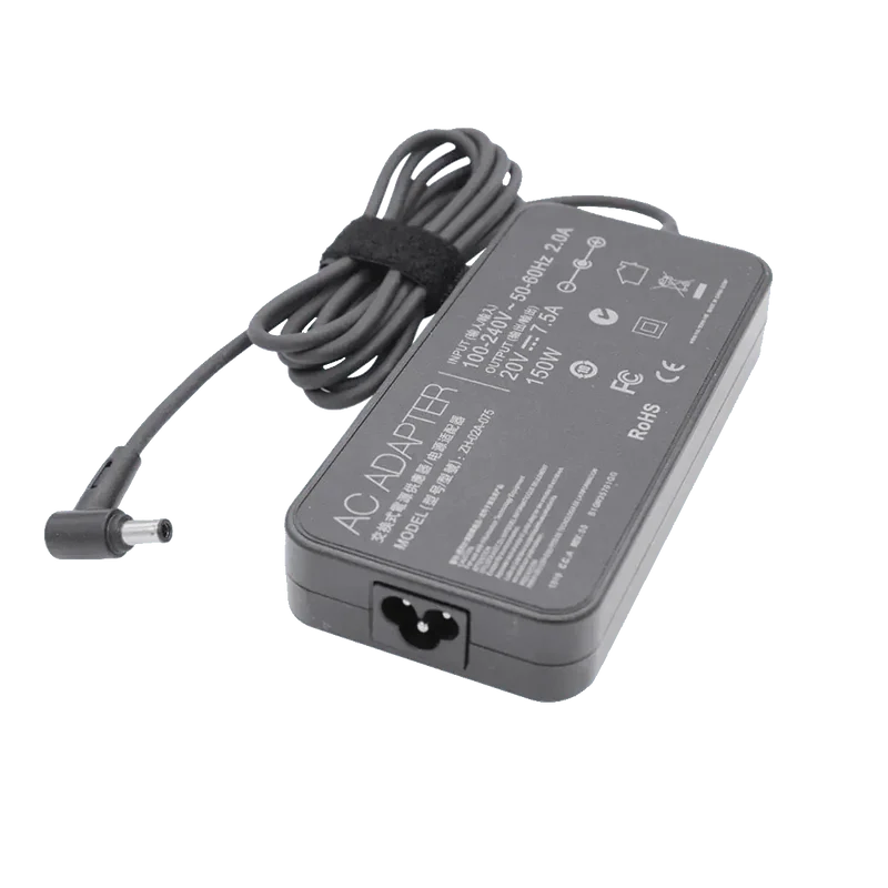 Chargeur pour Ordinateur Asus Rog Gaming 20V 7.5A 150W, 6.0 x 3.7mm