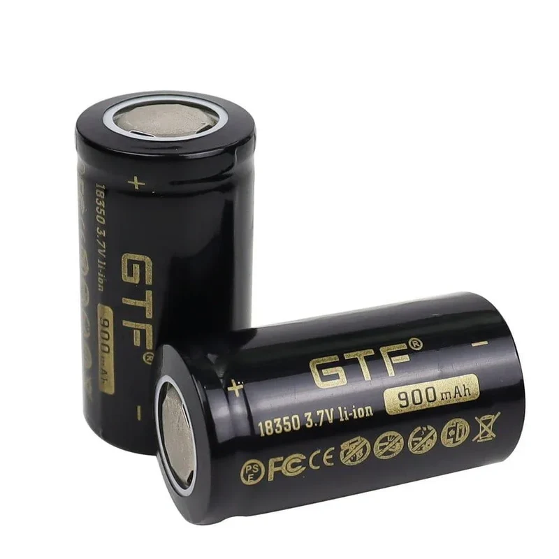 Batterie Lithium-ion 18350 3.7v 900mah Haute Puissance