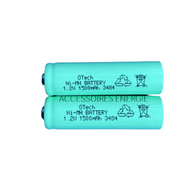 Pack de 2 Batteries AA pour TSF Siemens, Panasonic