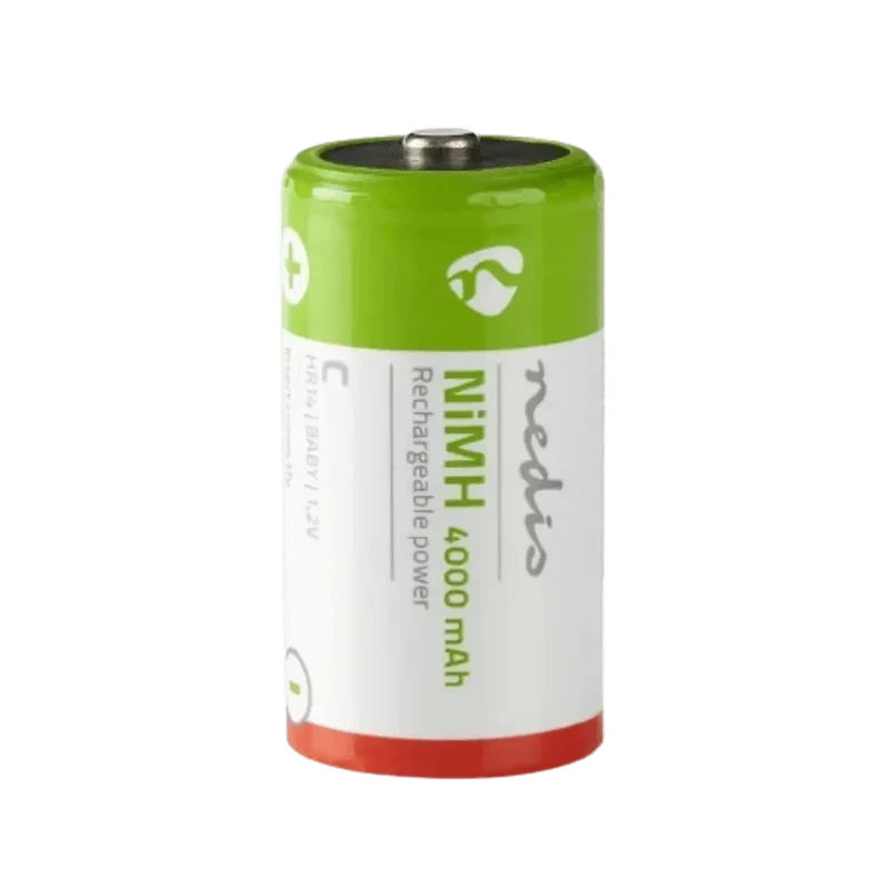 2x Piles Rechargeables Ni-Mh C 4000mah 1.2v