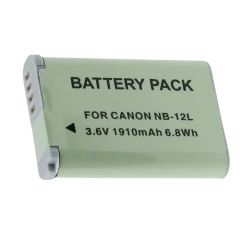 Batterie Canon NB-12L compatible 3.7V 1900mAh Li-ion