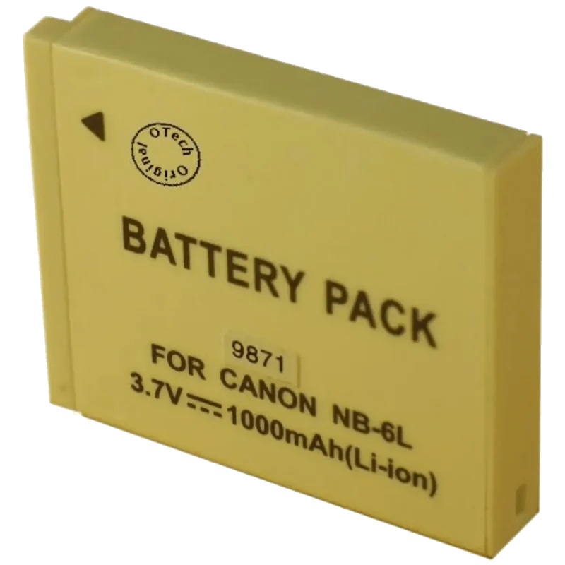 Batterie Canon NB-6L compatible 3.7V 1000mAh Li-ion