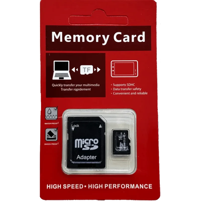 Carte Mémoire Micro Sd 16 Gb Classe 10