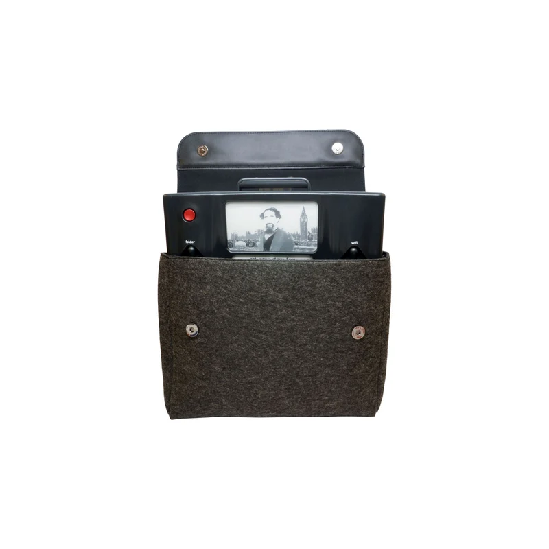Smart Typewriter Felt and Leather Sleeve