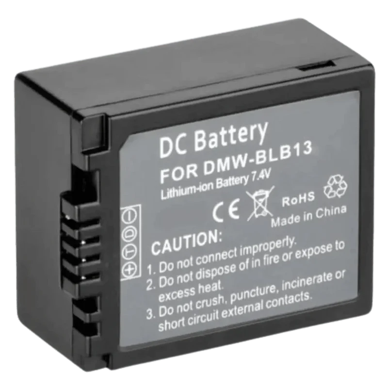 Batterie DMW-BLB13 pour Appareil Photo Panasonic