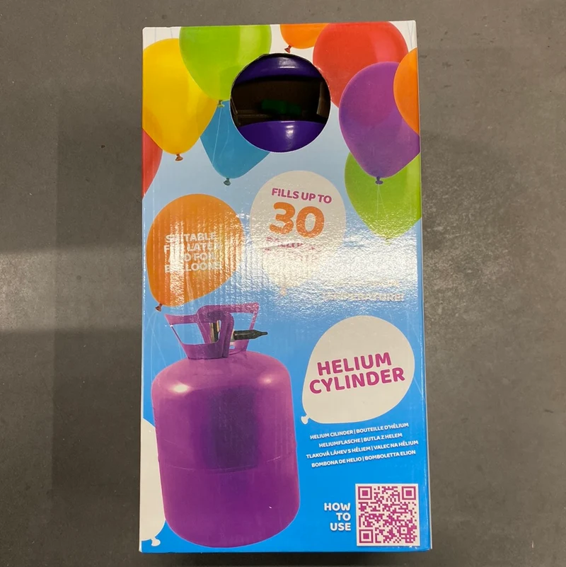 Bombonne d’hélium