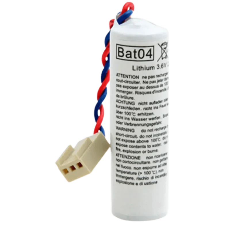Pile lithium BATLI04 3.6V 2.7Ah compatible Hager Daitem
