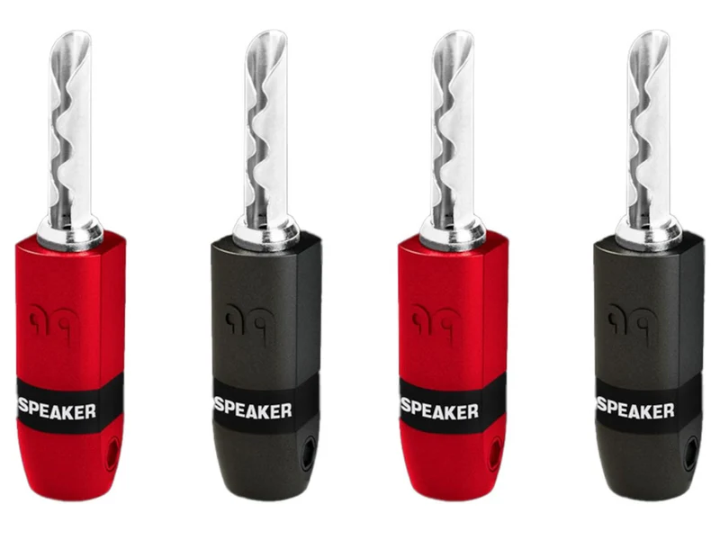 AUDIOQUEST SureGrip 300 BFA/Banane (lot de 4)