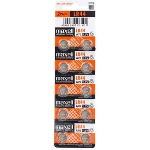 Piles Boutons 1.5v Alcalines LR44-LR43-LR41-AG10
