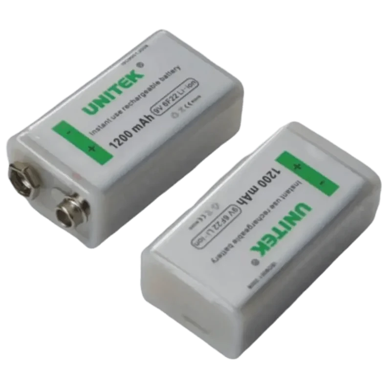 Batterie 9V Rechargeable 1200mAh Lithium Ion