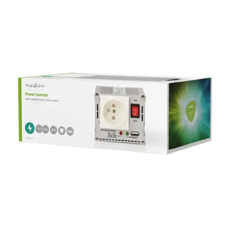 Convertisseur D'alimentation Sinus Modifiée 12VDc 230 VAc 300W Sortie USB