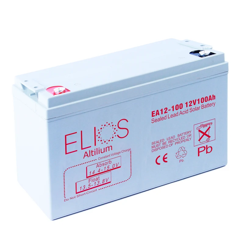 Elios Altilium EA12-100 | Sealed Rechargeable Lead Acid AGM Battery | 12V-100Ah