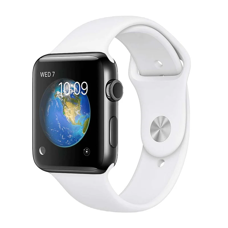 Apple Watch Series 2 Acier Inoxydable 42mm - Noir - Excellent