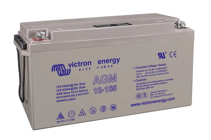 Victron Energy 12V/165Ah AGM Deep Cycle Battery