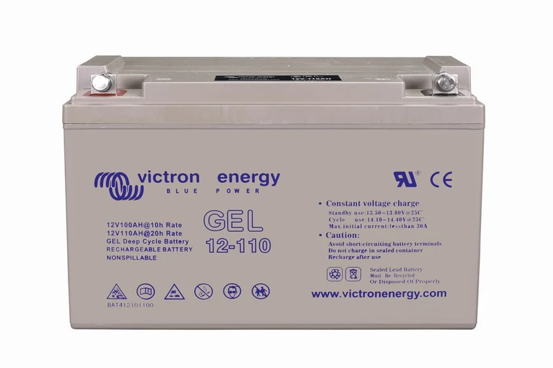 Victron Energy 12V/110Ah Gel Deep Cycle Batt | BAT412101104