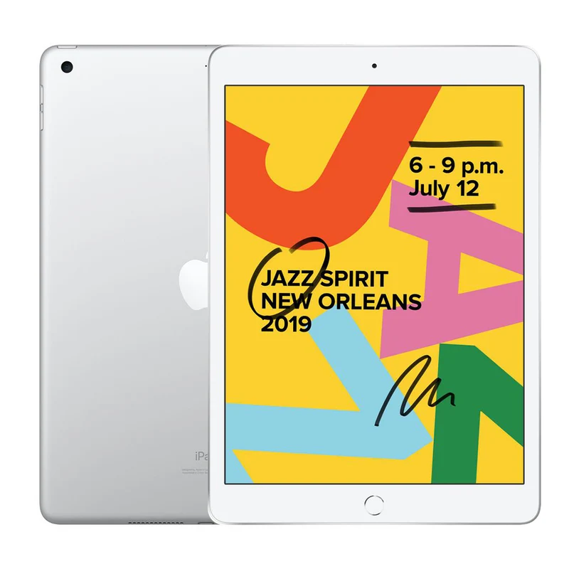 Apple iPad 7 128Go WiFi - Argent - Excellent