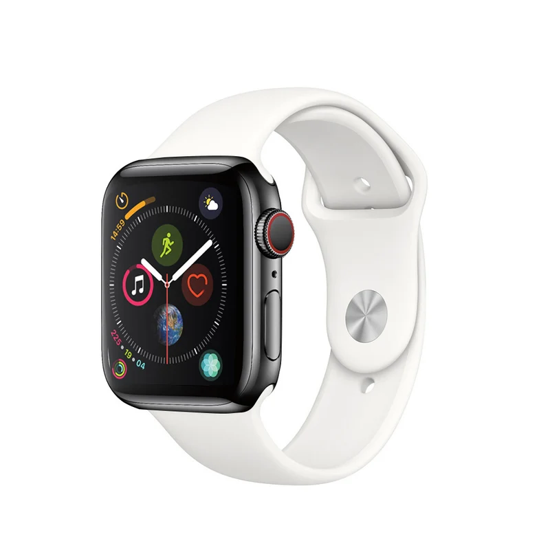 Apple Watch Series 4 Boîtier en acier inoxydable 44mm - Noir