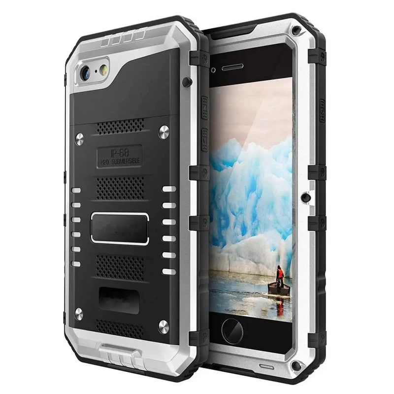 Coque de téléphone anti-chute étanche et antipoussière pour iPhone 7/8/7p/8p