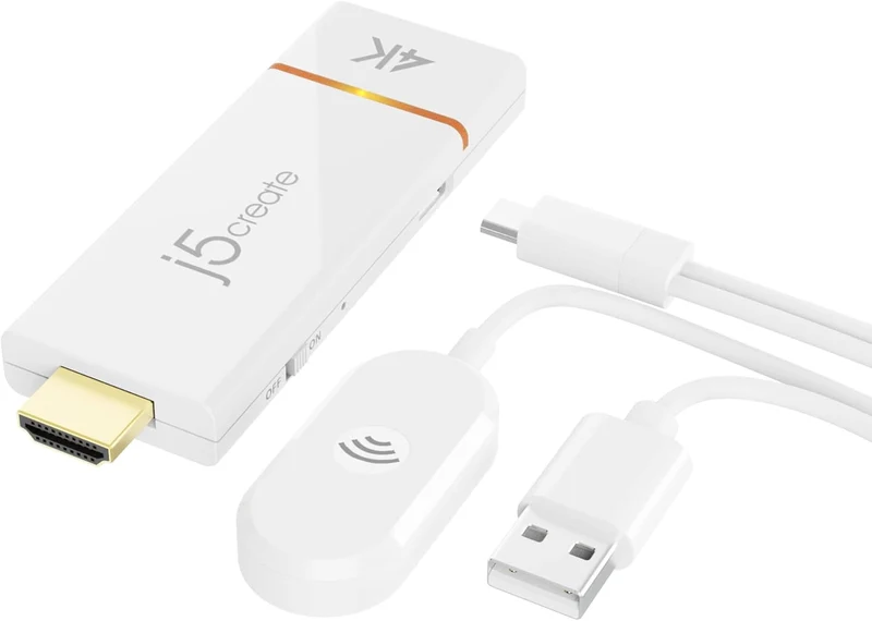 j5create ScreenCast 4K Wireless Display Adapter