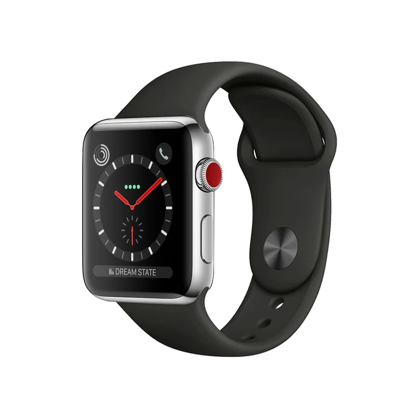 Apple Watch Series 3 Acier Inoxydable 42mm - Steel - Excellent