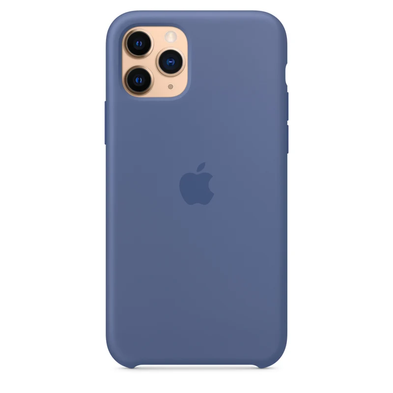 iPhone 11 Pro 256 Go - Or - Débloqué & Neuf Coque Bleu Lin - Batterie Neuve