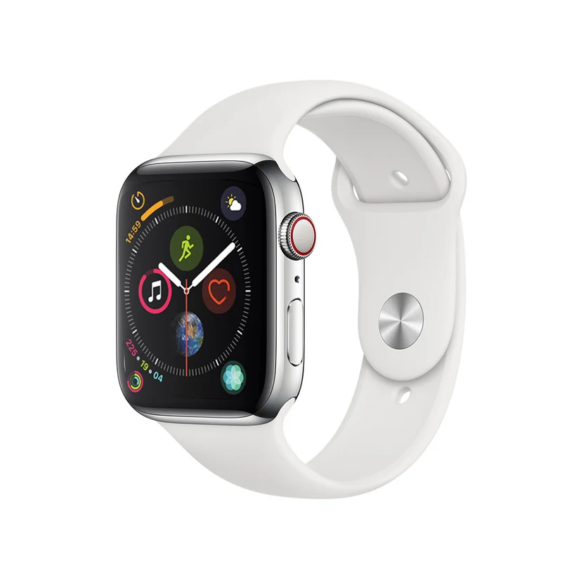 Apple Watch Series 4 Boîtier en acier inoxydable 44mm - Argent