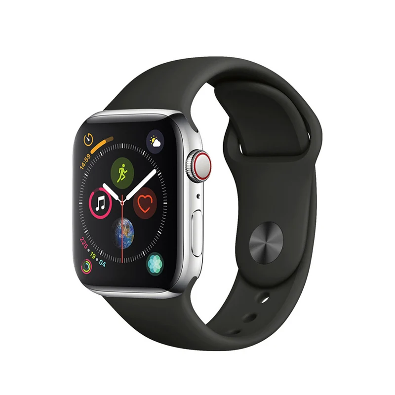 Apple Watch Series 4 Boîtier en acier inoxydable 44mm - Argent