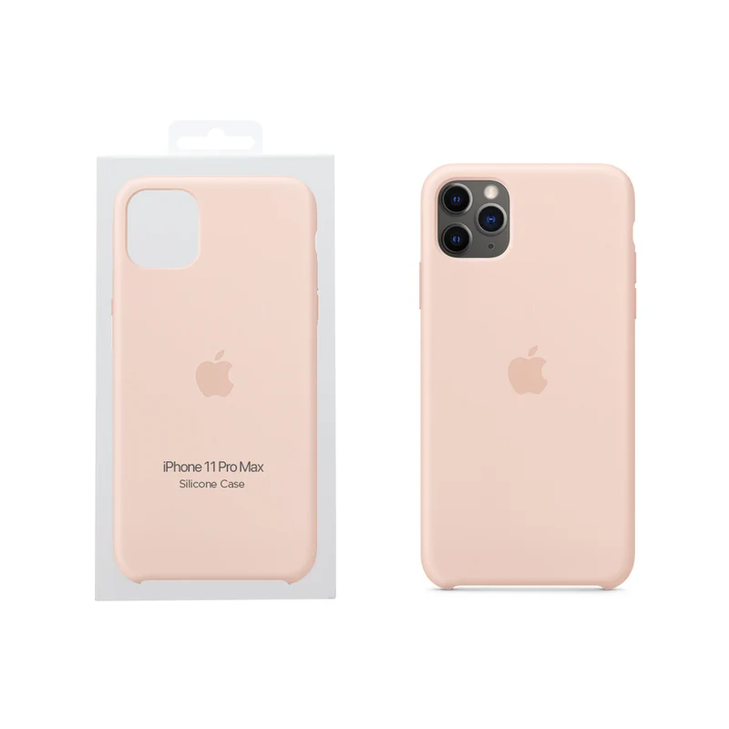 Coque en Silicone Apple iPhone 11 Pro Max - Rose De Sables