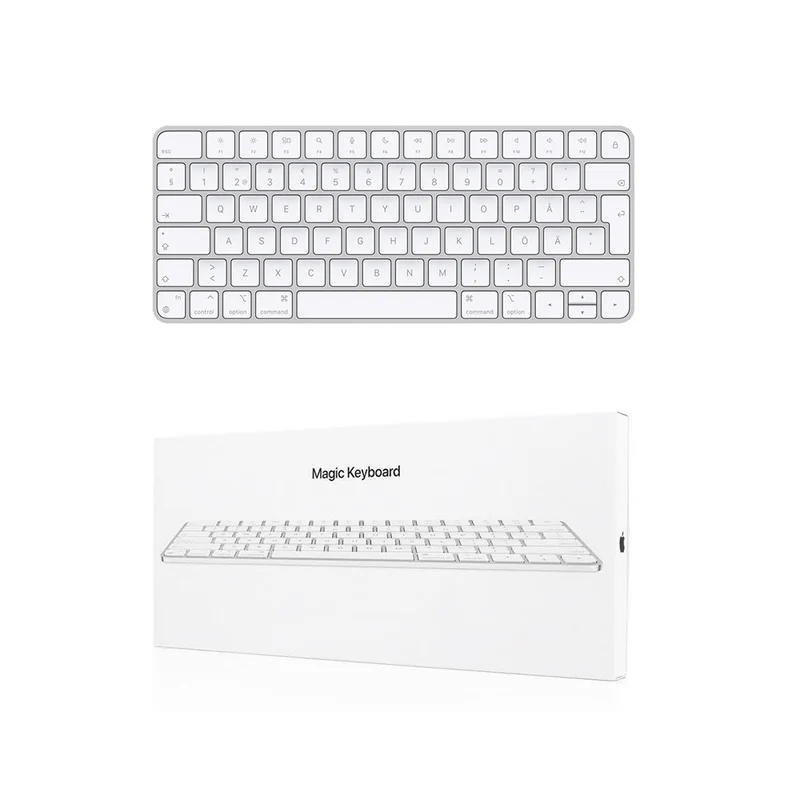 Apple Magic Keyboard (2015) - Argent - QWERTY - Swedish