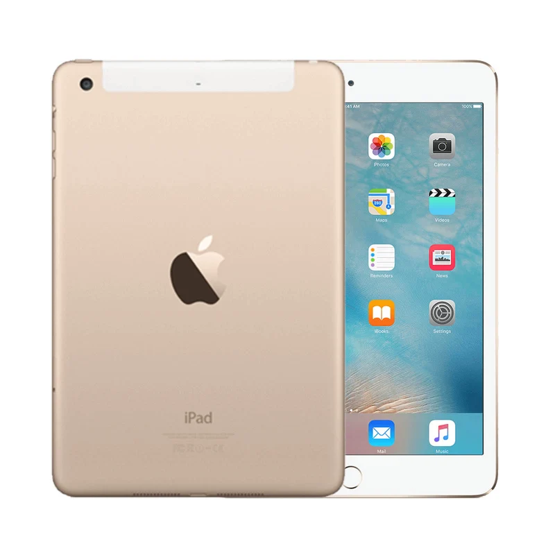 iPad Mini 3 16GB WiFi & Cellular Or Bon état Débloqué