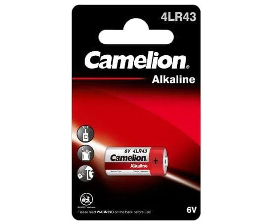 Pile alcaline PX27 4LR43 6V