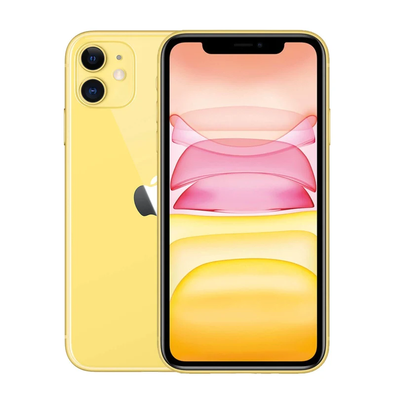 iPhone 11 128 Go - Jaune - Débloqué - Bon état