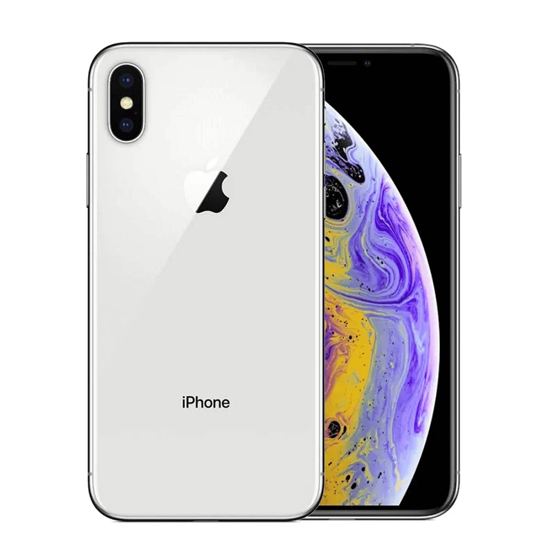 iPhone XS Max 256 Go - Argent - Débloqué - Bon état