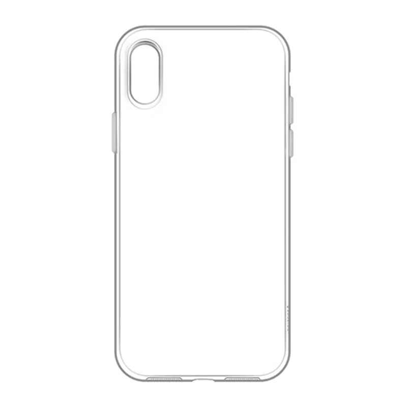 Silicone Phone Case - Clear - Apple iPhone X