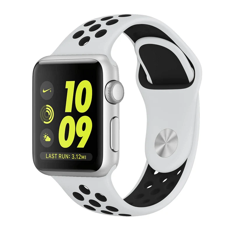 Apple Watch Series 3 Nike 42mm - Argent - Bon état